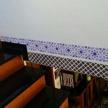 Schablone Wand home Dekor auf der Farbe alhambra 3d print model - Mito3D