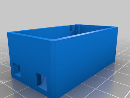 step up down módulo habitação buracos computador 3d print model - Mito3D