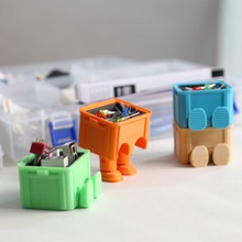 Schritt in box-Schritt mini-tool-box Kunst - Spielzeug Halter Niedlich Charakter 3d print model - Mito3D
