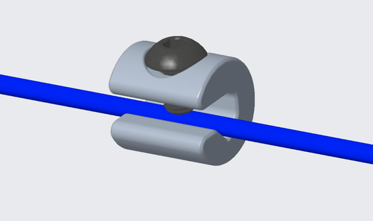 step calibration clamp Tools estep filament 3d_printer_accessories 3d print model - Mito3D
