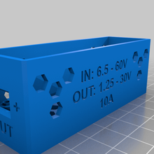 step down converter Fall ist tool board Netzteil stepdown - Elektronik 3d print model - Mito3D