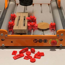 stepcraft cnc Lager Befestigung Krallen Mühle machine_tools 3d print model - Mito3D
