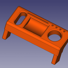 stepladder tool holder tubesca diablack tools 3d print model - Mito3D