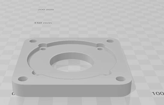 stepper motor binmek nema adaptör 3D print model - Mito3D