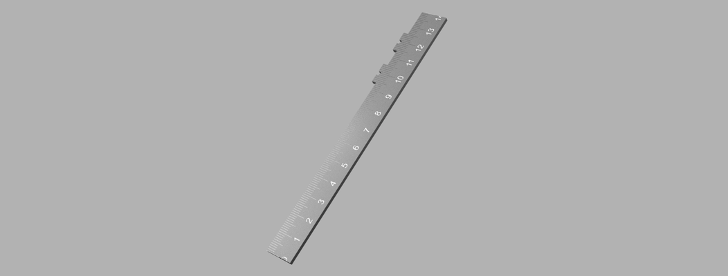 pasos mm calibración extrusora regla caballo tratar filamento 3d print model - Mito3D
