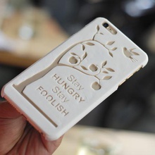 steve jobs cita iphone 6 plus caso gadget accesorios de los casos apple la cubierta designsix regalo ios sexto smart smartphones único 3d print model - Mito3D