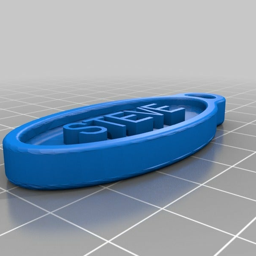 steve keychain customized coins_badges 3D print model - Mito3D