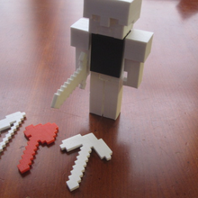 steve mincraft game 3d print model - Mito3D