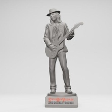 Stevie ışın Vaughan 3d yazdırılabilir Sanat oyuncak müzisyen efsaneler aksiyon figürü Rock yıldızı gitar poz harman stl minyatür 3dprinting şekil vinil oyuncaklar obj 3d print model - Mito3D