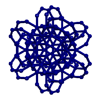 Stewart rombicuboctaédrico nolid 1 estrutural geometria matemática modelo haste Educação geométrico topologia 3d print model - Mito3D