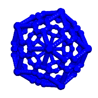 stewart triacontahedron 1 structural geometry math model stem education geometric topology 3d print model - Mito3D