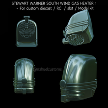 Stewart Warner Süd Wind Gas Heizung 1 Benutzerdefiniert Druckguss rc Slot Modell Kit tamiya 3d print model - Mito3D