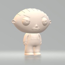 stewie famiglia tipo capofamiglia Brian Peter carattere arte giocattolo serie tv 3d print model - Mito3D