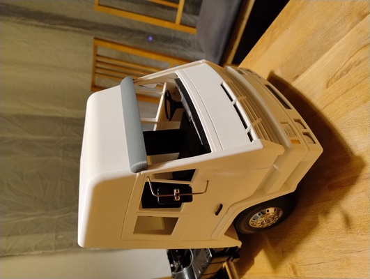 steyr 91 lkw taxi f r tamiya chasis juego rc truck control remoto camión 3d print model - Mito3D