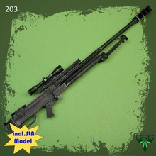 Steyr hs50 escala 1 4 arma fogo rifle grg réplica armas atirador elite 3d print model - Mito3D