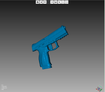 Steyr l9a2 pistola molde l9 a2 arma táctico herramientas funda kyexpor disparo rango 3d escaneo taco 3d print model - Mito3D