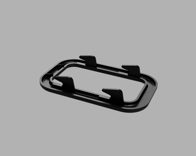 steyr puch door handle cover Gadget mercedes g wagen 416 300 gdn 3d print model - Mito3D