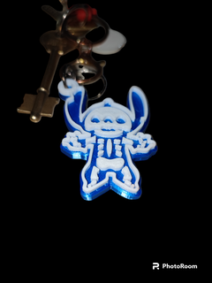 Stich ray Schlüssel Ring Schlüsselbund Schlüsselring sitzen Disney Xray Skelett Knochen 3d print model - Mito3D