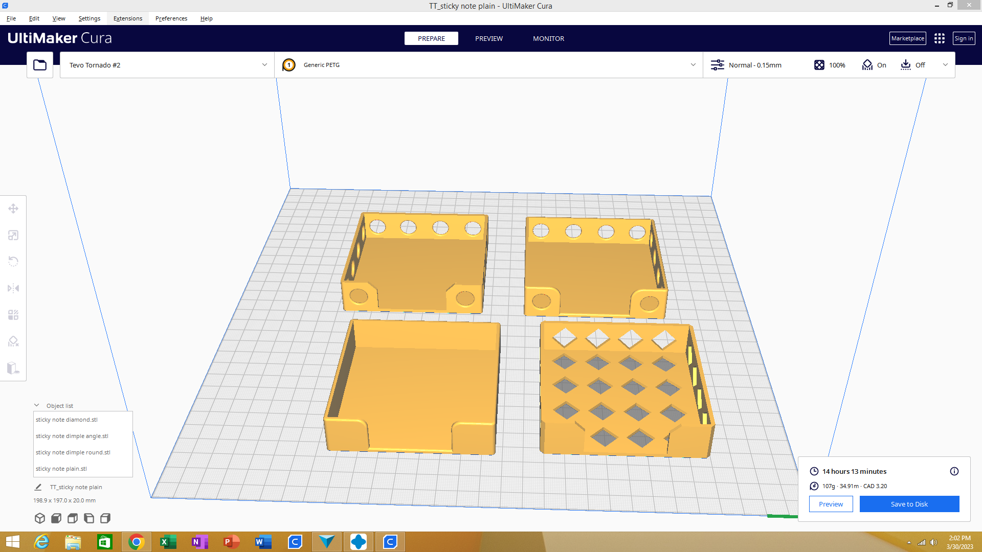 appiccicoso Nota titolari scrivania organizzazione casa ufficio 3D print model - Mito3D