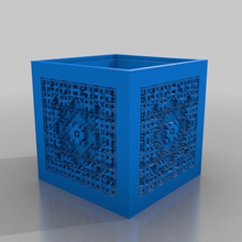 stierpinsky Muster-box home Dekor Muster box 3d print model - Mito3D