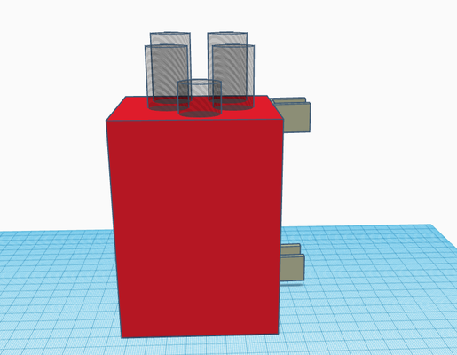 stiftehalter lapices cabestro 3d print model - Mito3D