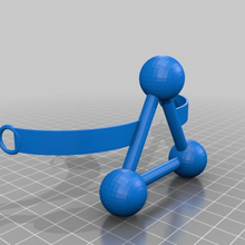 stirnband tres cecità sfere moda 3d print model - Mito3D