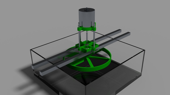 agitatore mixer acquaforte pcb elettronica 3d print model - Mito3D