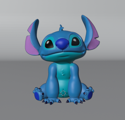 puntada disney juguete muñeco animal 3d print model - Mito3D