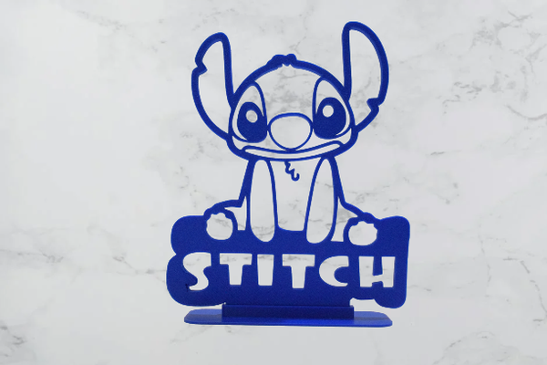 stitch 2 - 2d gift 3d print model - Mito3D