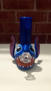 stitch bong bonglet water pipe 3d print model - Mito3D