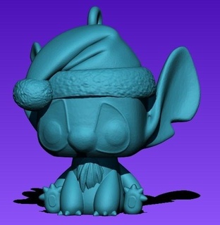 stitch christmas wardrobe without stands Various ornament 3d print model - Mito3D
