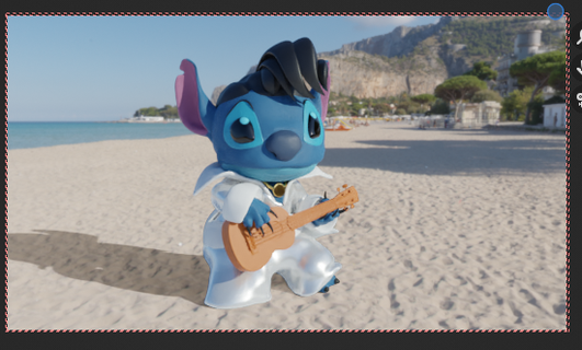 elvis Presley lilo pinho Natal natal Disney anime ukulele praia 3d print model - Mito3D