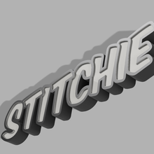 stitchie nameled 3d print model - Mito3D