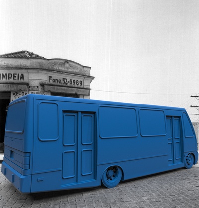 stl autobús volkswagen digital ágil onibus camión 3d print model - Mito3D