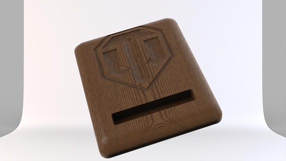 stl file In piedi ipad tavoletta Telefono personalizzato legna i regali uomini regalo fresatura 3d print model - Mito3D