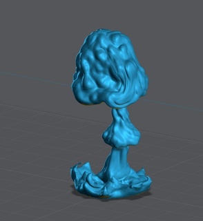 stl file 3d printing nuclear bomb effect wargame 3d print model - Mito3D