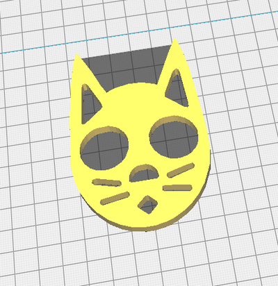 stl file cat shaped guanti difesa sicurezza gatto animale nel mezzo 3d print model - Mito3D