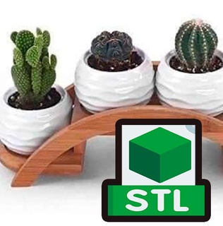 stl tencere saksı bitkiler Bahçe 3d print model - Mito3D