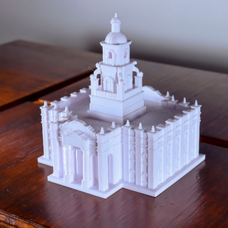 stl tijuana Messico tempio stampa supporti lds Sud temperare 3d print model - Mito3D