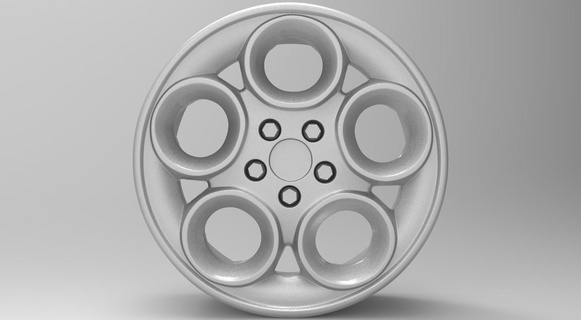 stl wheel alfa romeo 156 pininfarina 3d print model - Mito3D