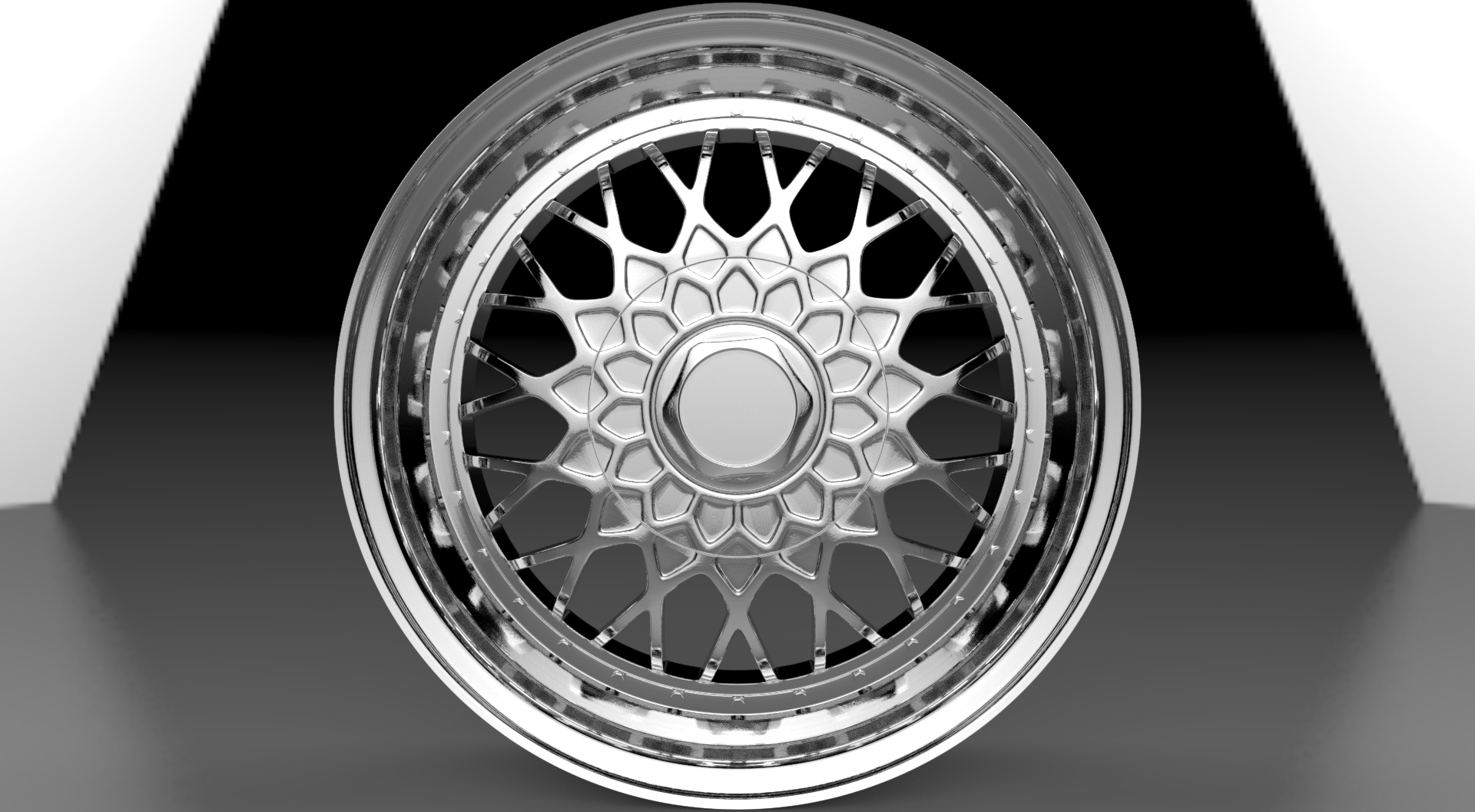stl roda bbs aros borda vw decreto vau gm Chevrolet 3D print model - Mito3D