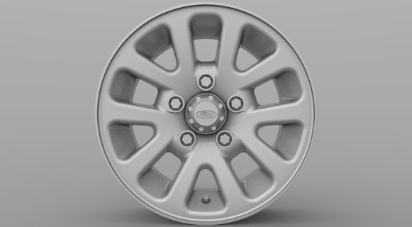 stl wheel ford f1000 pick truck stl wheel ford f1000 pick truck  3d print model - Mito3D