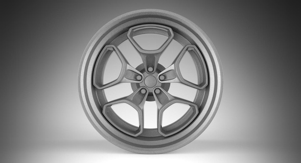 stl roue Lamborghini roda Porsche miniature 3d print model - Mito3D