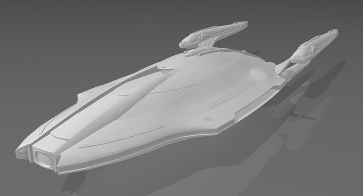 sto föderation jupiter class träger spiel star wanderung tng 3d print model - Mito3D