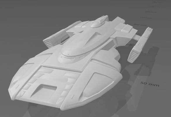 sto - federation nimbus-class deep space science vessel game star trek tng 3d print model - Mito3D