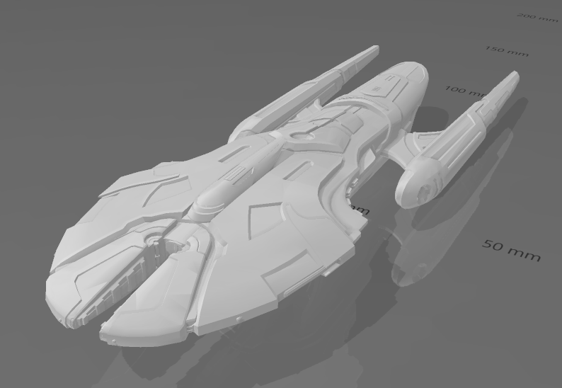 sto - federation omega-class dyson strategic science destroyer game star trek tng 3D print model - Mito3D