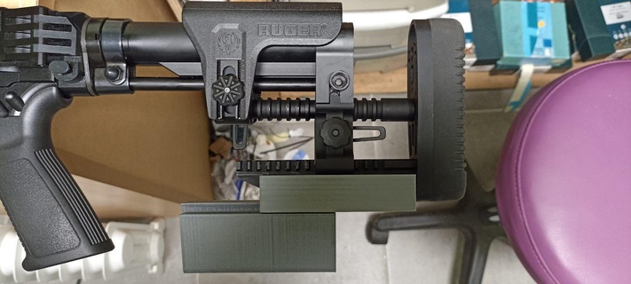 estoque riser 308 ruger esporte tiroteio 3d print model - Mito3D