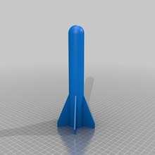 pisar fuerte cohete v1 v2 juguete 3d print model - Mito3D