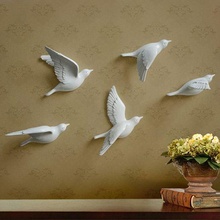 stone birds misc decore decorative 3d print model - Mito3D