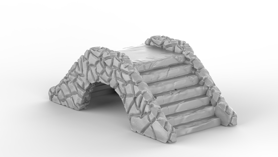 calcul pont pont pierre 3d print model - Mito3D